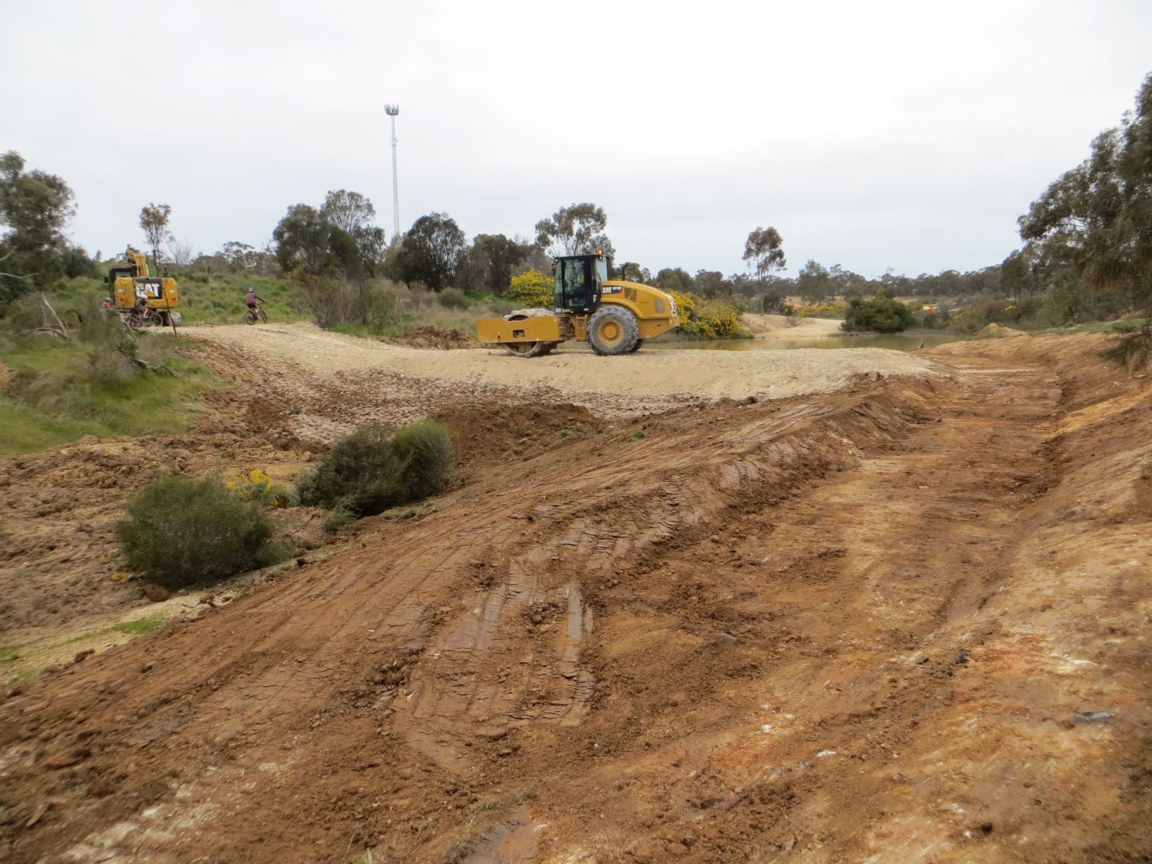 Dam repaired at Honeyeater Bushland Reserve